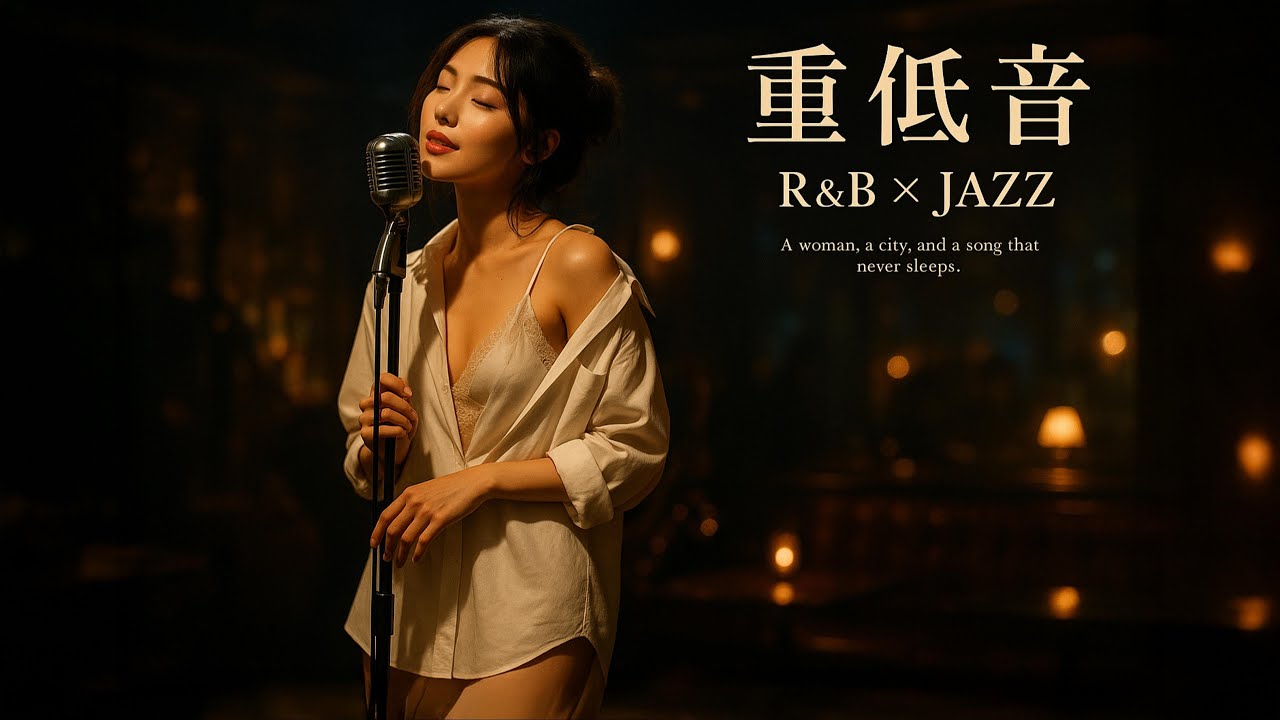 重低音 R&B × JAZZ｜自分の気持ちをやっと認めてあげられる、小さな“避難場所”としてのバーBGM