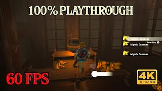 Zelda Breath of the Wild - 100% Playthrough [4K 60FPS] Part 23 ~ Professional Banana Thief