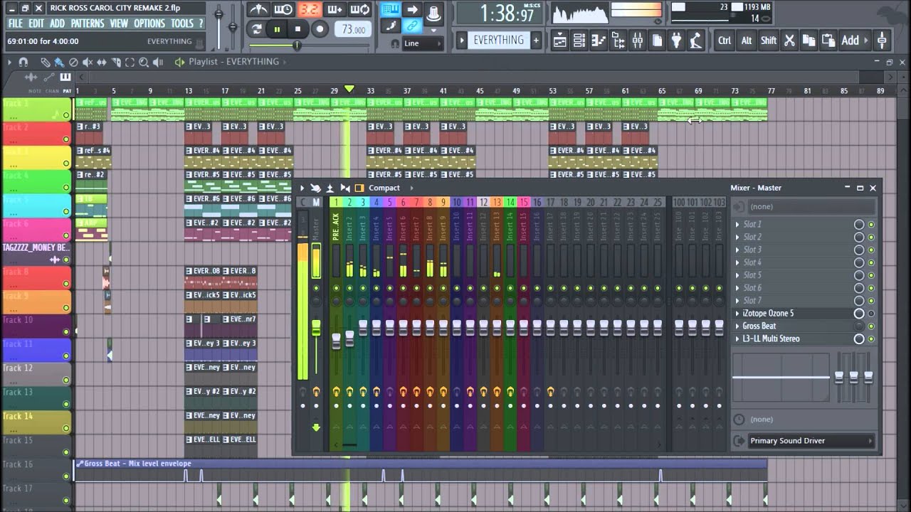 RICK ROSS "CAROL CITY" (INSTRUMENTAL REMAKE/TUTORIAL) |REMAKE BY GIBEALBEATZ