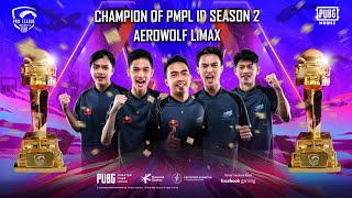 JUARA BARU INDONESIA TELAH LAHIR! - Grand Final PMPL ID Season 2 Day 3