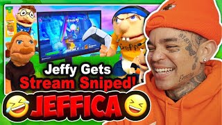 SML Movie: Jeffy Gets Stream Sniped! [reaction]