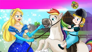 Princess Cinderella  2 Fairy Tales | KONDOSAN English | Fairy Tales & Bedtime Stories for Kids