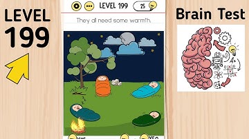 Brain Test Level 199 They All Need Some Warmth.