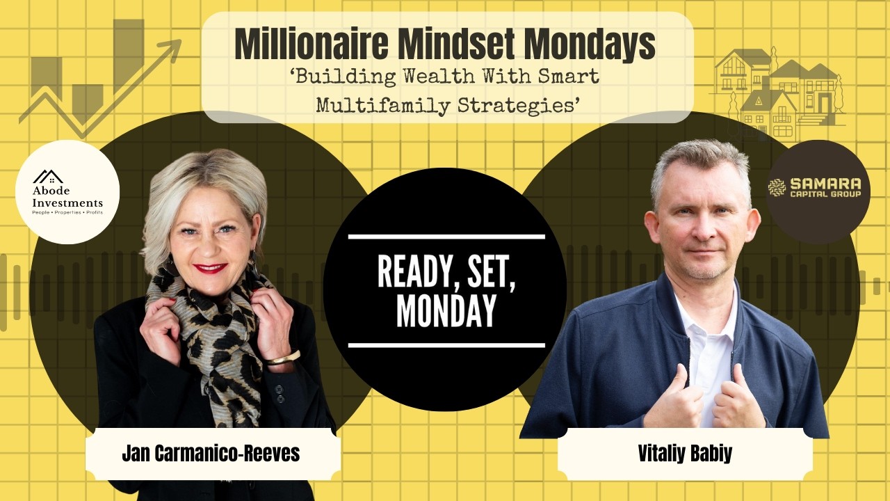 Building Wealth With Smart Multifamily Strategies with Vitaliy Babiy | Investing with Jan