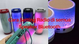 How to Set/Activate Radio on All Bluetooth Speakers