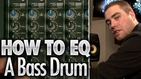 How To EQ A Bass Drum - Drum Lessons