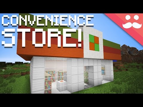Come costruire un negozio di comodità con i Redstone in Minecraft!