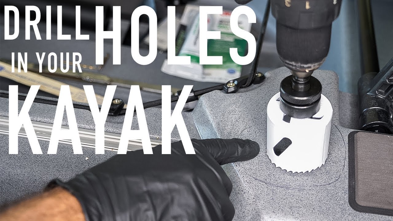 How to Install Fishing Rod Holders Into Any Kayak 