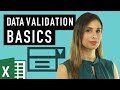 Data Validation in Excel - should you include these in your files?