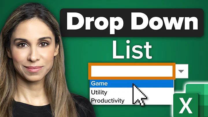 Create SMART Drop Down Lists in Excel (with Data Validation)