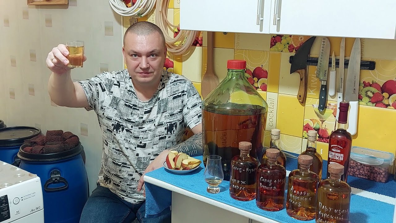 Выдержка зерновых дистиллятов на дубовых палочках - YouTube