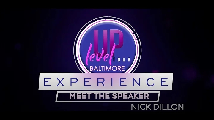 LEVEL UP TOUR/"MEET THE SPEAKER": NICK DILLON | Th...