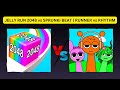 Jelly Run 2048 Level 1 vs Sprunki Beat – Full Mod Music Gameplay Comparison