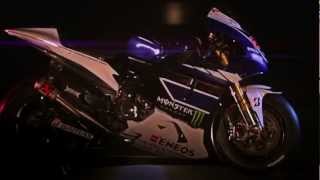 Video: Valentino Rossi, Jorge Lorenzo, & the New 2013 Yamaha YZR M