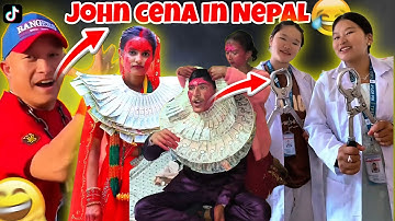 🔥 “JOHN CENA in Nepal!😱TikTok Viral Funny  COMMENT BOX Reaction Collection | Nepali Comedy Moments