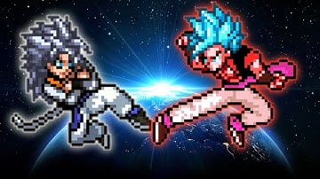 Gogeta SSJ5 OP(New) VS Gogeta OP(All Form) in Jump Force Mugen