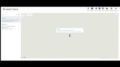 SmartTrack User Manual | Live Track Page in Admin Panel