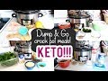 DUMP & GO CROCK POT MEALS | KETO CROCK POT MEALS 2020