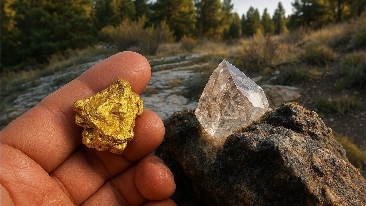Эти камни указывают на скрытое золото и алмазы