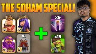 Soham CRUSHED VM Legacy With His SIGNATURE STRATEGY! - Clash of Clans