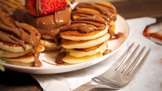 بان كيك محشي فواكي وكاراميل وشوكولا // Ban Cake with Fruit screenshot 5