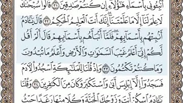 الصفحة السادسة ( 6/604) محمد المنشاوي - الختمة المرئية بالصفحات للقرآن الكريم