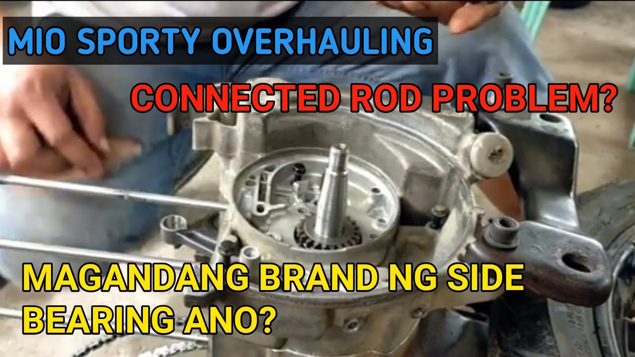 mio sporty overhauling     connecting rod problem.           paano mo nasabi?