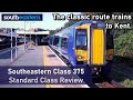 Southeastern trains review  class 375 electrostar london to hastings