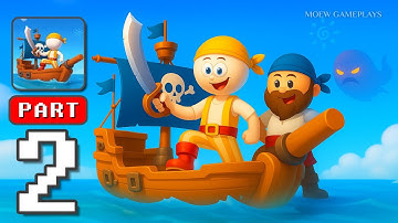 Treasure Hunter: Pirate Game - Gameplay Walkthrough Part 2 - Casual Games To Play (iOS, Android)