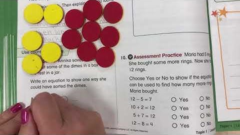 Envision Math 1.9 Problem Solving