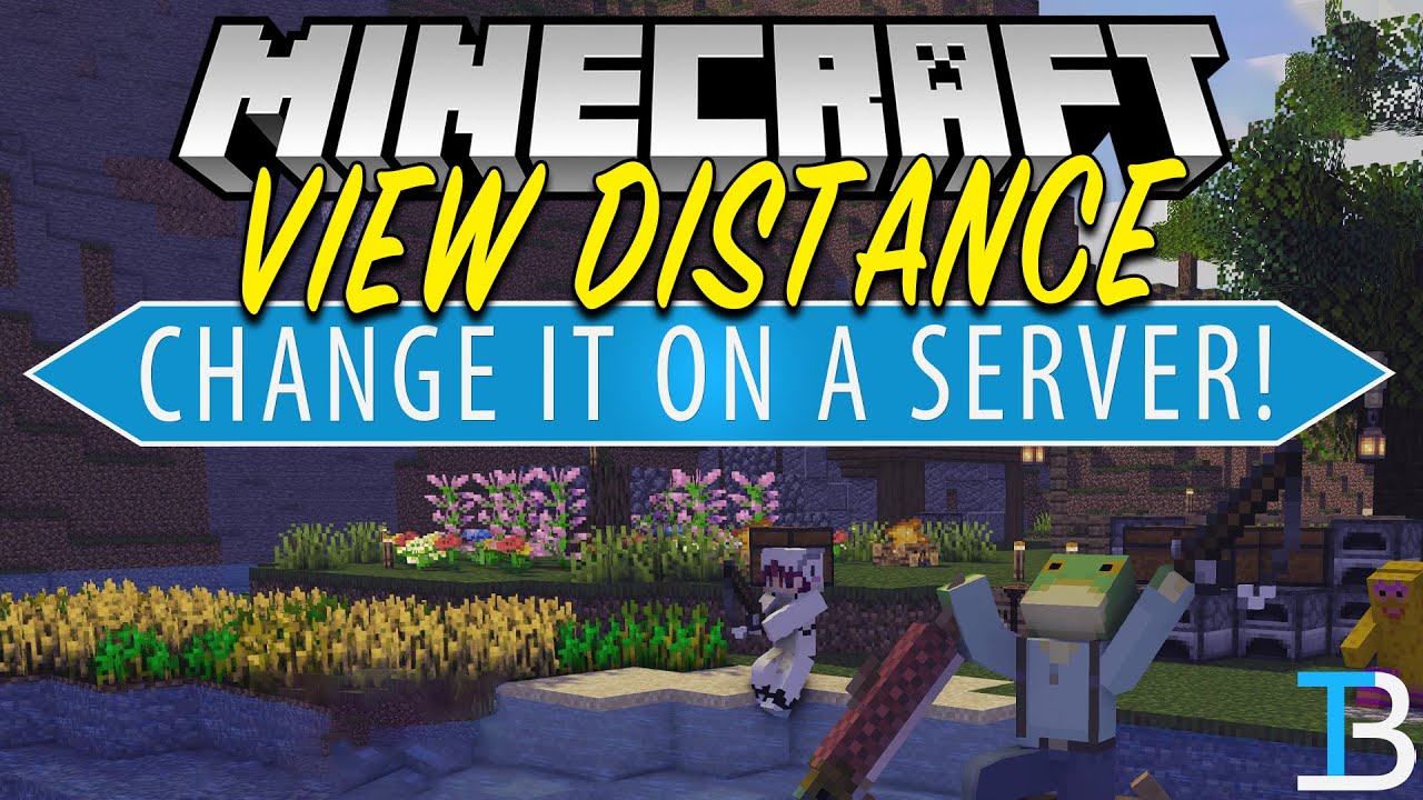 How To Change The View Distance On Your Minecraft Server Youtube