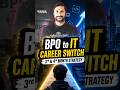 BPO to IT Career Switch: 3rd & 4th Month Strategy That Works | Kaashiv Infotech