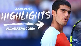 Alcaraz Demonstrates His Power In Round 2 | 2022 US Open | Eurosport Tennis