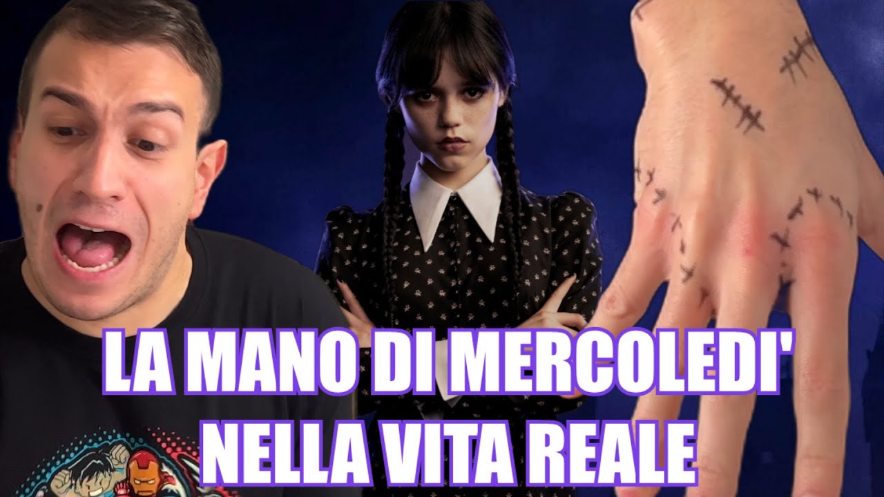 Mercoledi Addams Mano Realfx di Giochi Preziosi