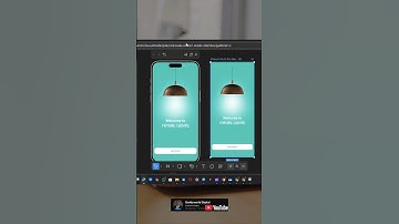 Design a beautiful welcome screen with me in Figma
