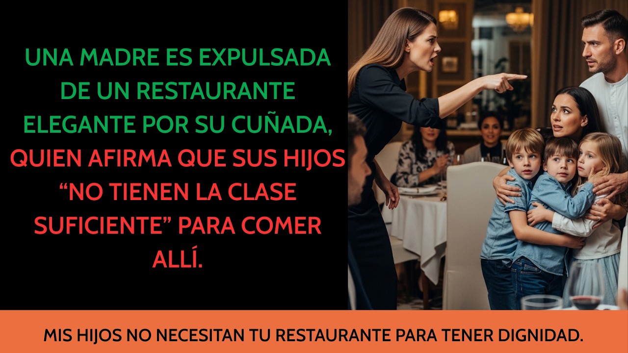 Nos Echó Del Restaurante Por ‘No Tener Clase’… Nadie Esperaba Mi Respuesta