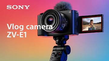 Introducing vlog camera ZV-E1 | Sony