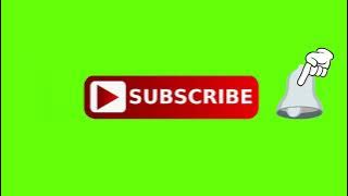 Download Greenscreen Subscribe || Lonceng || Like Gratis