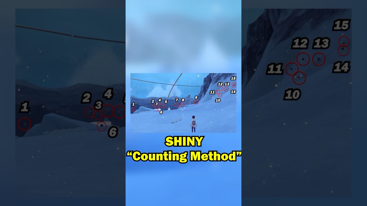 An Easier Way to Shiny Hunt Pokémon in Scarlet and Violet!