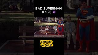 Bad Superman ruins your favorite childhood movies! 🍿👿 (Part 2) #shorts  #ai #movie