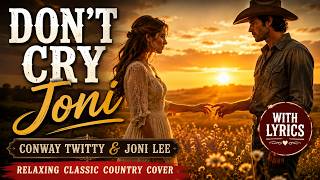 DON'T CRY JONI – CONWAY TWITTY & JONI LEE | RELAXING CLASSIC COUNTRY COVER WITH LYRICS