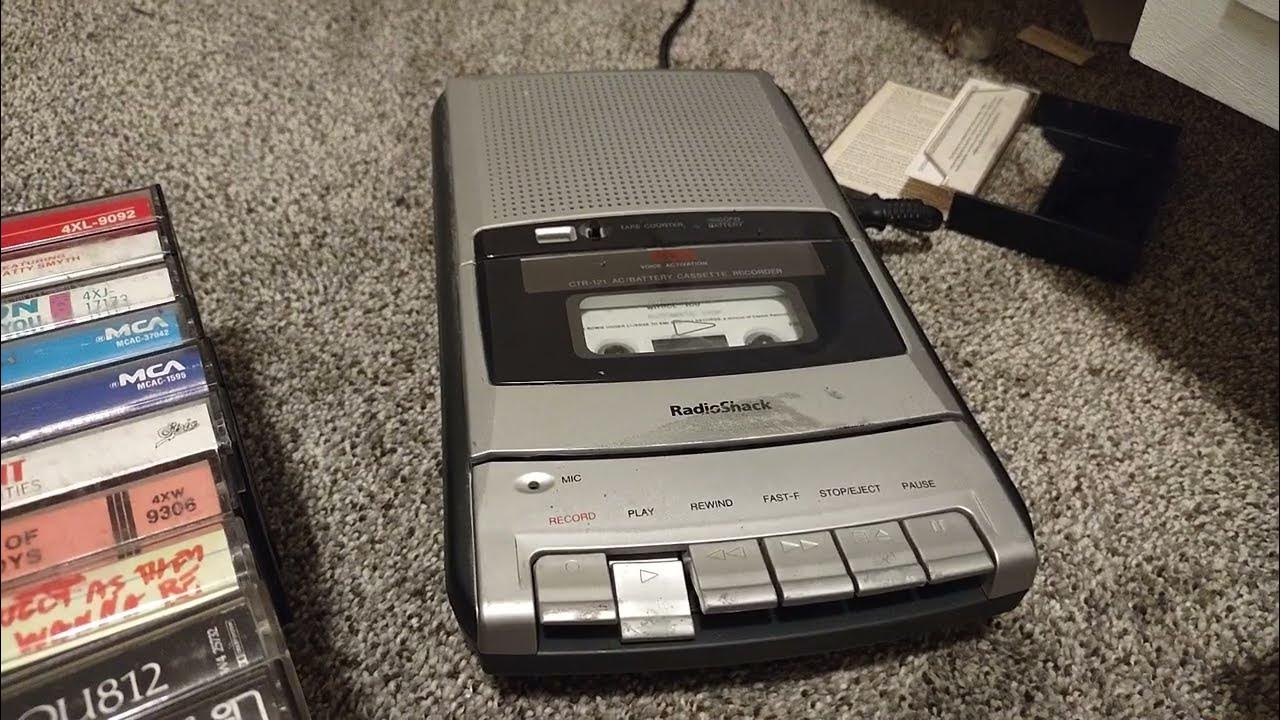 80s cassette squealing sound when it's stuck together YouTube