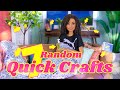 DIY - How to Make: 7 Random Quick Crafts | Lemon Tree | Hand Sanitizer | Phone Charger & more