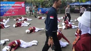 Polisi kena Prank pada saat Lomba PolCil di Polda Banten.