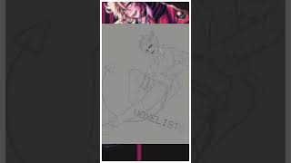 Keaton Timelapse [Clip Studio Paint Illustration]