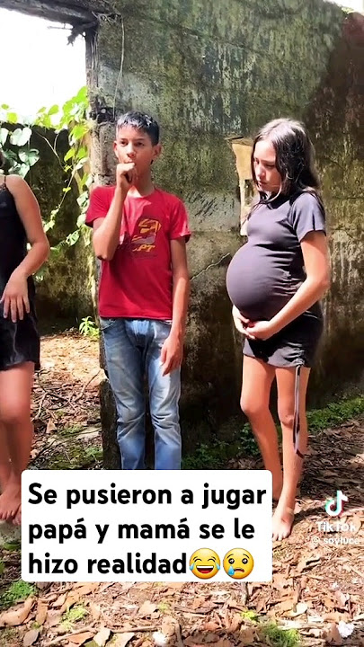 se pusieron a jugar papá y mamá se le hizo realidad😂😢😱 #viralshort #editar #editing