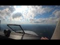 Cloud surfing in the G58, landing GSO