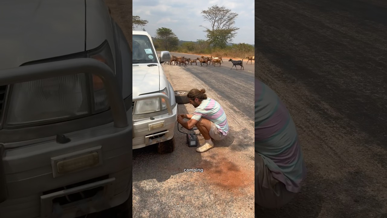 3 months driving through Africa