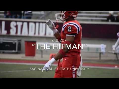 || The Hitman || Official Career Highlights of Saginaw Valley Safety Dillon Dixon