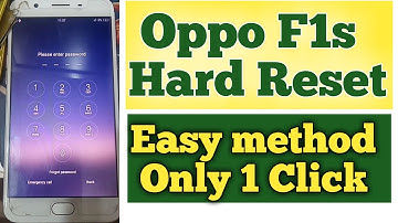 Oppo F1s (A1601) hard reset | Remove Pattern with Sp flash tool 100% (No Box) New Method 2022.